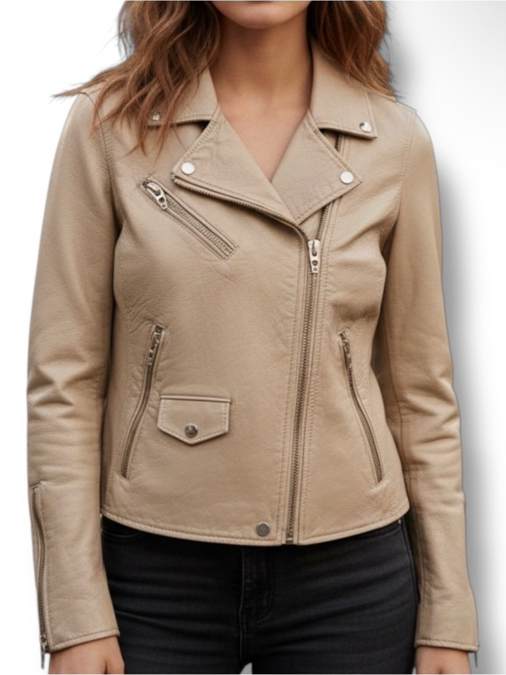 ANTHROPOLOGIE BLANK NYC LEATHER JACKET